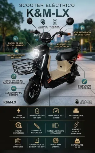 SCOOTER ELÉTRICA K M-LX ?