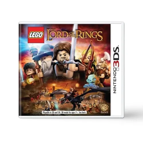 Jogo Midia Fisica Lego Senhor Dos Aneis Para Nintendo 3ds