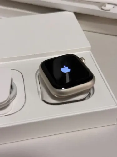 Apple warch série 7 41mm Com caixa e Carregador original Bateria 100%