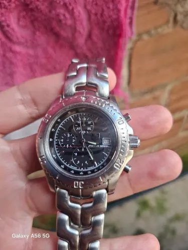 Relógio tag heuer ayrton senna edição ilimitada original 