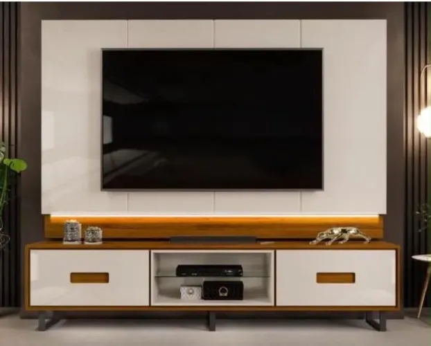 Painel com rack da Kasa Decor