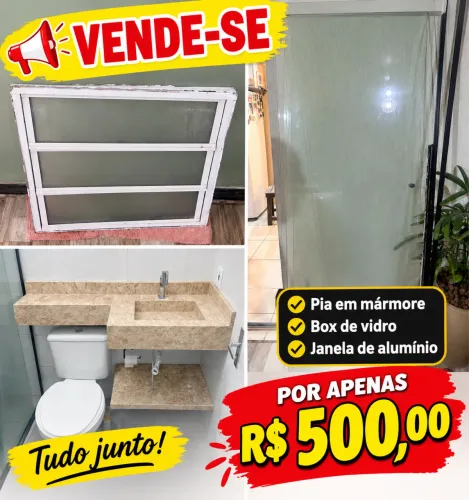 Vende-se pia de mármore