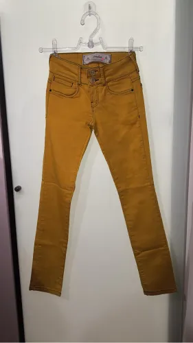 Calça Feminina Yonders Mostarda Tam. 36 Skinny Excelente Estado