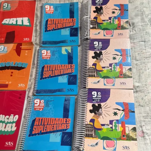 Coleção Completa de Livros SAS - 9º Ano - Edição 2025