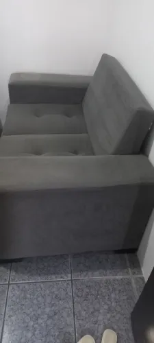 Sofá de 2 lugares retrátil usado