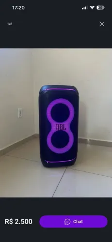 Caixa de som JBL Partybox Stage320