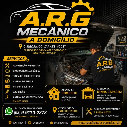 Mecânico automotivo.