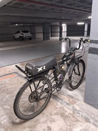 Bicicleta Motorizada 80cc Moskito Kit Completo Desmontado Bagageiro Rabetão