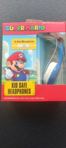 Super Mario Bros - Fone de Ouvido com fio