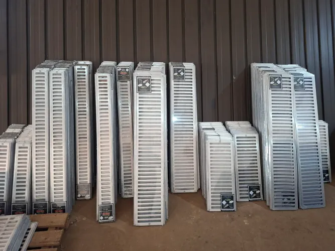 Grelhas de Aluminio