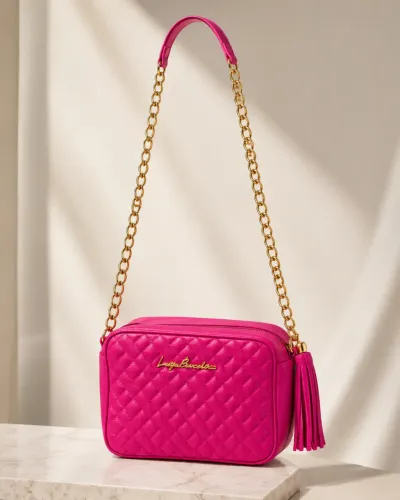 Bolsa Luiza Barcelos original pink matelassê ? estado impecável
