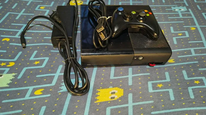 Xbox 360 rgh 1 controle fonte cabo HDMI mais jogos instalados