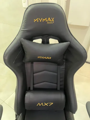 CADEIRA GAMER MYMAX MX7 GOLD EDITION - NUNCA USADA