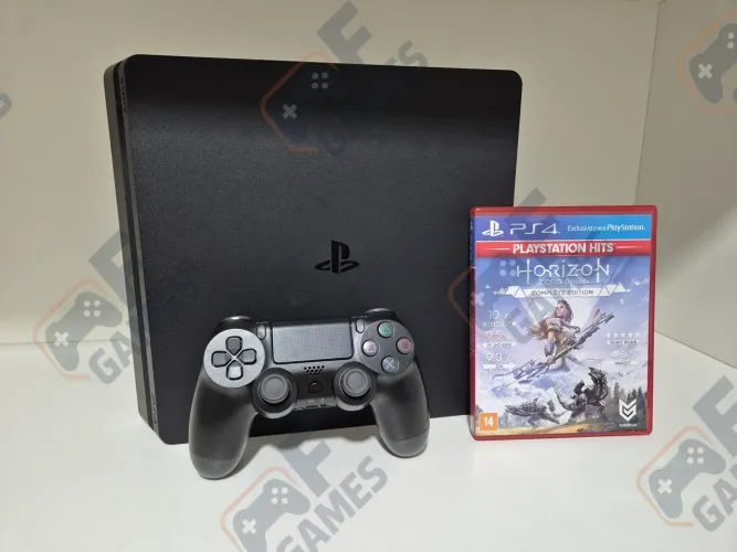 PS4 | Playstation 4 Slim 1TB Seminovo + Garantia | Aceito Cartão!!!