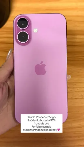 Celular IPhone 16 256gb