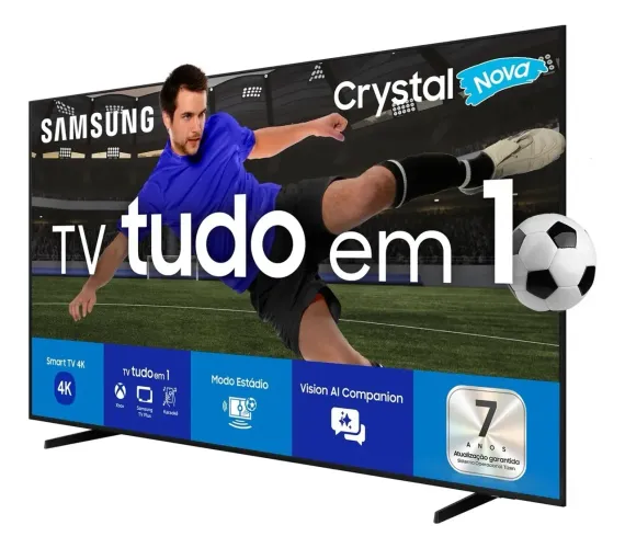 Smart Tv Crystal Uhd 4k 50" Preto Samsung (LED QUEIMADO)