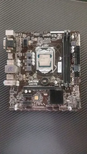 ? PLACA-MÃE LGA 1150 SEMINOVA - PRONTA PARA USO! ?