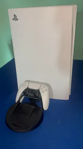 Ps5 Fat c/leitor de disco + 1 controle + 3 jogos