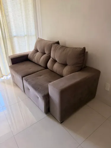 SOFÁ COMPRADO DA DINÂMICA - ÓTIMO ESTADO PRATICAMENTE NOVO