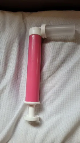 Bombinha para decoração de bolos com gliter