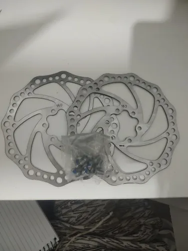 Discos de freios 160 novos nunca usados 