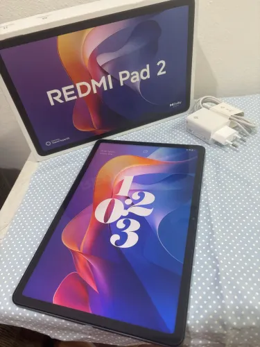 Redmi Pad 2 128GB 4GB RAM + Caneta Original + Capa + Película | Completo