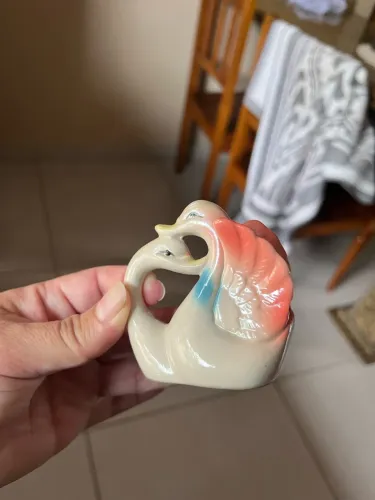 Porcelana antiga de decorativa