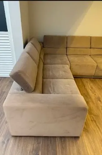 Sofá 5 Lugares Retrátil e Reclinável com Encosto Móvel - Conforto Absoluto