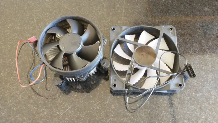 kit com 2 coolers para computador