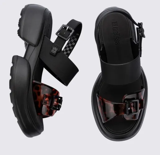 Melissa Push Preto Tartaruga . Nova!!