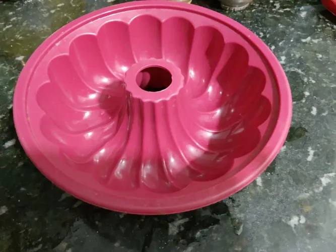 Forma de Silicone para Bolo - Modelo Espiral 