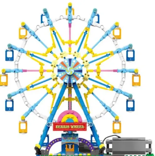 Roda Gigante Estilo Lego Com Motor e Led 813 Peças