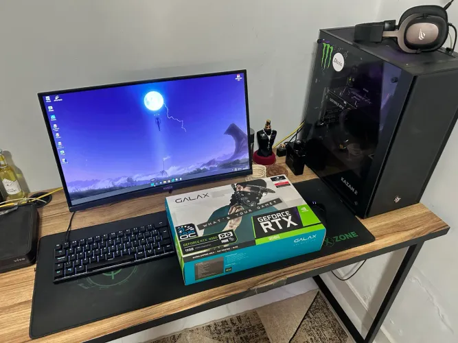 PC Gamer AMD Ryzen 5 5600G, RTX 3060, 16GB DDR4, SSD 512GB