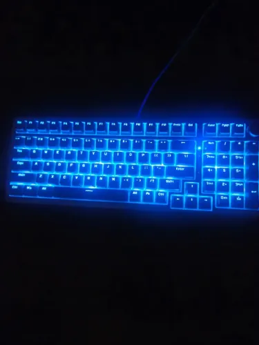 Teclado mecânico Ajazz - está como Novo - teclas adicionais - Switch RED