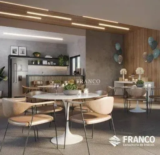 Apartamento com 1 dormitório à venda, 39 m² - Bosque Flamboyant - Taubaté/SP