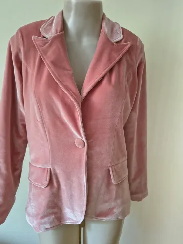 Blazer Feminino Iorane Original Veludo Molhado