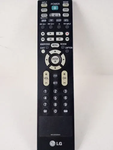 Controle Remoto Original LG MKJ32022840 (Não Funciona - p/ Peças / Sucata)