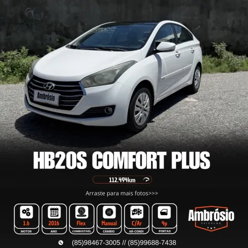 Hyundai HB20s Comfort Plus 1.6 - 2016