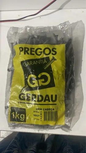 Prego gerdau 1kg 18x27