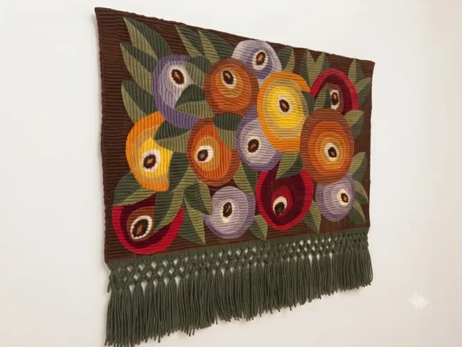 Tapete Boho Chic Juta e Algodão 1,65m x 91cm