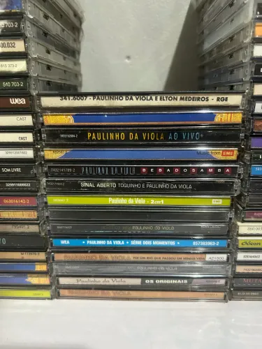 Cds nacionais/ Paulinho da viola, Luiz melodia, ed, Tim 