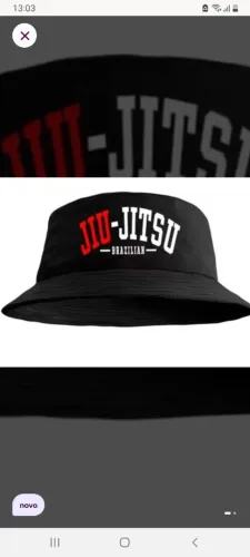 Chapéu com estampa Jiu jitsu