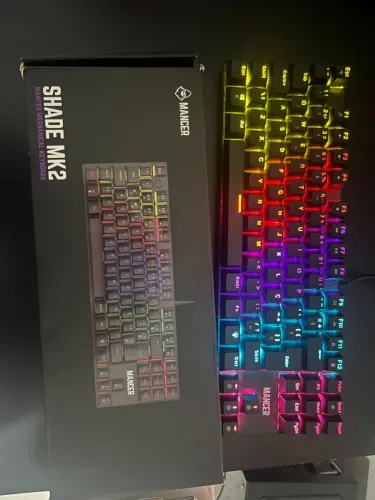 Teclado Mecânico Mancer Shade MK2 RGB ? Novo, na Caixa