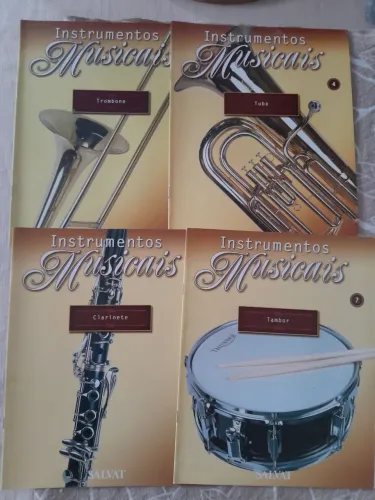 Revistas Instrumentos Musicais Salvat