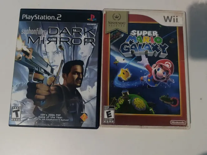 Jogo de PS2 e Nintendo wii