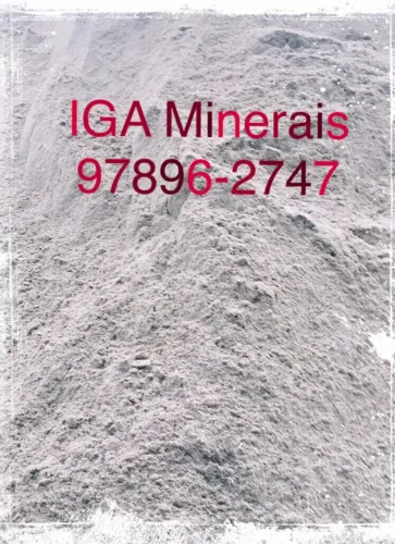 Areia lavada média 