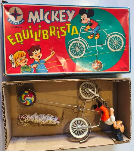 Mickey Equilibrista da Estrela anos 70 na Cx original