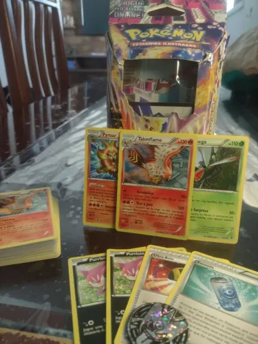 Pokémon Ventos Ardentes Completo Original ? Coleção XY