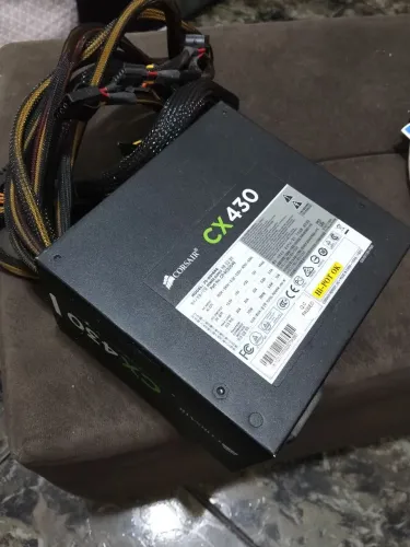 Fonte real corsair cx430
