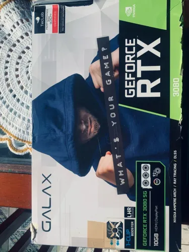 PLACA DE VÍDEO RTX 3080 GALAX SG TROCO POR PS5